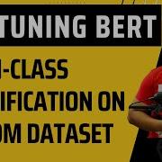 FineTuning BERT For Multi Class Classification On Custom Dataset Transformer For NLP