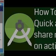 Adding Share Menu Item In Android Action Bar How To Create Share In Actionbar In Android Studio