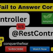 Spring Boot Controller Vs RestController Explained When To Use Last Minute Interview Guide