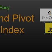 724 Find Pivot Index LeetCode Google Interview Question JavaScript