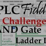 PLC Fiddle NAND Gate Ladder Logic Challenge Solution Tutorial Now