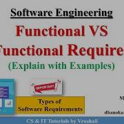 SE 13 Functional VS Non Functional Requirements With Examples Requirement Engineering