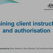 Obtaining Client Instructions And Authorisations