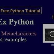 Regex In Python 09 Metacharacters In Python PART3 Python Tutorial For Beginners In Hindi