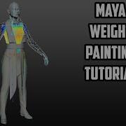 Character Creation 14 Maya Weight Painting Tutorial