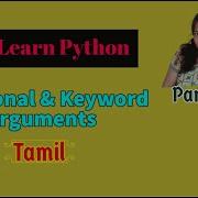 Function With Positional And Keyword Arguments In Python Python In Tamil Part 13
