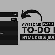 Awesome To Do List Using HTML CSS Javascript Part 2 CodingNepal