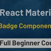 How To Use Material UI Badge Component In React JS Tutorial 13 Material UI V5