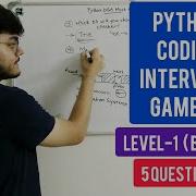Python DSA Coding Interview Game Mock Coding Interview Preparation