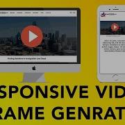 Youtube Mobile Responsive Generator Quick Easy Free Fix For Your Website