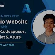 Build Host Your Portfolio Website With GitHub Codespaces Copilot Azure