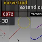 0072 Extend Curve Tools In Rhino