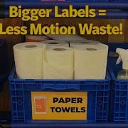 Eliminating Motion Waste With Bigger Labels 2 Second LEAN Improvement