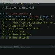 What Are Java Literals Integer Literals In Java Java Tutorial For Beginners Part 4
