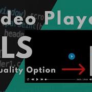 HLS Video Player With Quality Switching Option