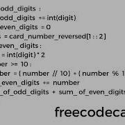 Lmplementing The Luhn Algorithm Python Beta Certification Step 31