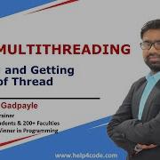 5 Setting And Getting Name Of Thread Multithreading Tutorial In Java By Ashish Gadpayle