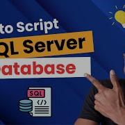 How To Script Out SQL Server Database