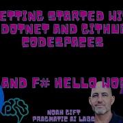 Getting Started NET Github CodeSpaces