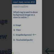 Background Image In React Native 03 React React Native Redux Daily Series