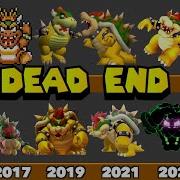 Evolution Of Bowser Getting Unalived Death Animation In Nintendo Games 1985 2025