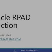 Oracle RPAD Function