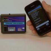 Demo Of Cell Phone Using Thermochron Reader