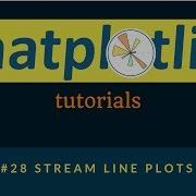 Matplotlib Plotting Tutorials 028 Stream Line Plots