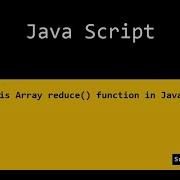 8 Array Reduce Function In Java Script In Hindi Sukhraj