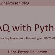 DAQ с Python
