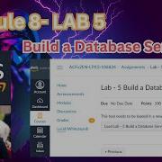 AWS Cloud Foundation Module 8 LAB 5 Build A Database Server