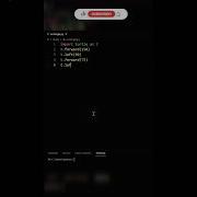 Draw A Rectangle Using A Python Turtle Python Shorts