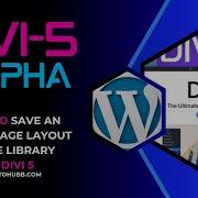 How To Save An Entire Page Layout To The Library In Divi 5