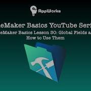 FileMaker Basics Lesson 30 Global Fields