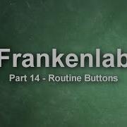 Frankenlab CNC 14 Routine Buttons