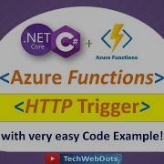 Функции Azure HTTP триггер Реализация Отладка для начинающих