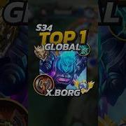 The Top 1 XBorg Builds Sky Piercer Mobile Legends Mobilelegends Mlbb Gaming