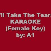 A1 I Ll Take The Tears Karaoke Female Key