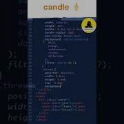Create Candle HTML CSS