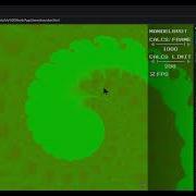 WebGL2 0のTransform Feedback によるマンデルブロ集合の描画テスト3