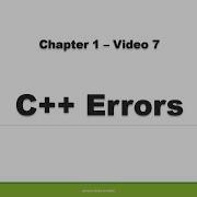 Errors In C 11 Part I Syntax Error Linker Error Runtime Error Logical Error Anshuman