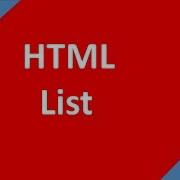 Html List Part 16 Html Tutorial For Beginners Tech Talk Tricks