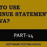 Continue Statement In Java Part 14 Java Tutorial