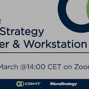 MicroStrategy Dossier Workstation