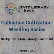 Collection Cultivation Weeding Basics
