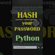 Hashing In Python