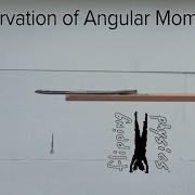 Dart With Thin Rod Collision Conservation Of Angular Momentum Demonstration And Problem