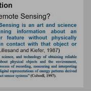 Lecture 1 Basic Concepts Of Remote Sensing