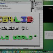 C64 AC64Lib Episode 1 Hello World Live Coding 8 Bit