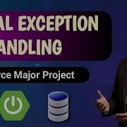 8 Global Exception Handling Spring Boot Ecommerceproject Springbootproject
